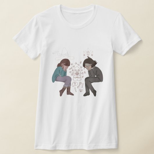 Vintage-Fantasy-Geschichte T-Shirt (Ablage )