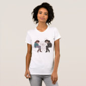 Vintage-Fantasy-Geschichte T-Shirt (Vorne ganz)