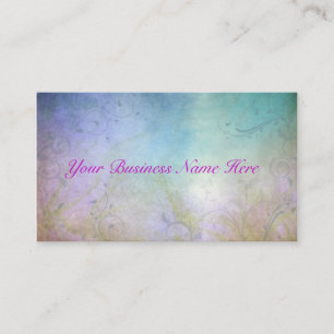 Vintage Fantasy Vine Business Card Visitenkarte