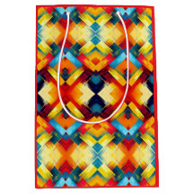 Vintage Farbbilder: Stilvolle geometrische Formen