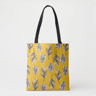 Vintage-Farben Herbst-Naturelemente Tasche