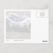 Vintage Farben Postkarte (Rückseite)