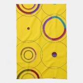 Vintage Farben Retro Pop Art Handtuch (Vertikal)
