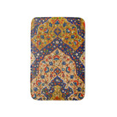 Vintage Farbenfrohe persische Blumenkunst Badematte (Vorderseite Vertikal)