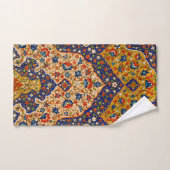 Vintage Farbenfrohe persische Blumenkunst Badhandtuch Set (Handtuch)