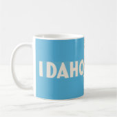 Vintage Farbenspiel Idaho Karte Kaffeetasse (Links)