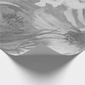 Vintage Farbflora Geschenkpapier (Ecke)