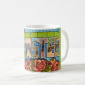Vintage Farbige Lancaster PA Tasse (VorderseiteRechts)