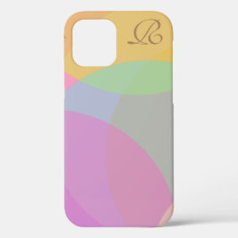 Vintage Farbige Monogram Case-Mate iPhone Case