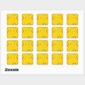 Vintage Farbige Retro Pop Art Stickers (Blatt)