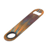 Vintage Farbschattierungen Speed Flaschenöffner (Vorderseite Schrägansicht)