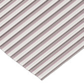 Vintage Farbstreifen Tischdecke (Schrägansicht)