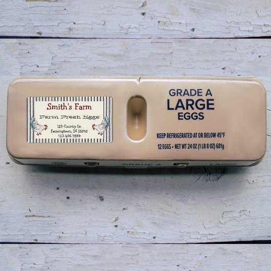 Vintage Farm Etikett für Jungtiere