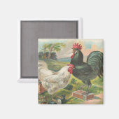 Vintage-Farm Magnet (Vorderseite/Rückseite)