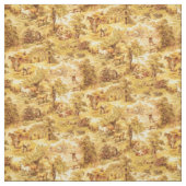 Vintage Farm Scenes Muster Stoff (Muster)