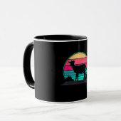 Vintage Farmer Goat-Geschenk Tasse (Vorderseite Links)