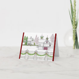 Vintage Farmkarte für den Urlaub