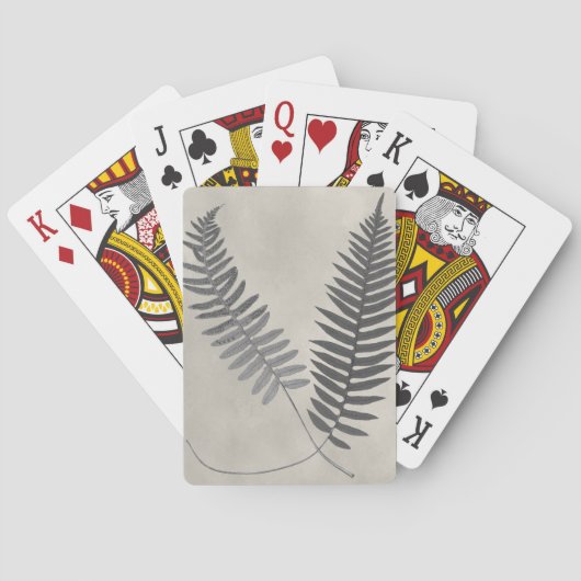 Vintage Farne Spielkarten (Rückseite)