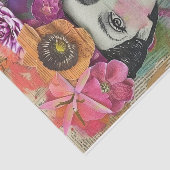 VINTAGE FASHION LADY GEMISCHTE MEDIA DECOUPAY SEIDENPAPIER (Ausschnitt)