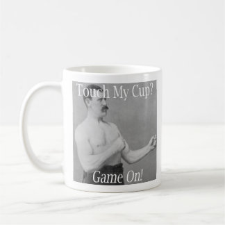 Vintage Fass nicht an meinen Becher Mann Mann Kaff Kaffeetasse