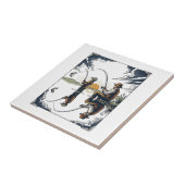 Vintage Father and Child Fishing Engraving Shirt D Fliese (Seite)