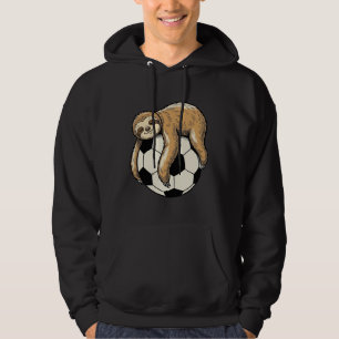 Vintage Faultier Fußball Cute Tier Shirt Design