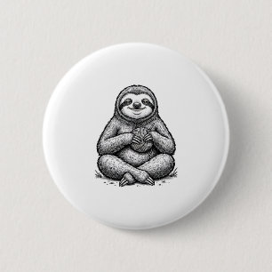 Vintage-Faultier-Strick-Stickerei-Shirt-Design_1 Button