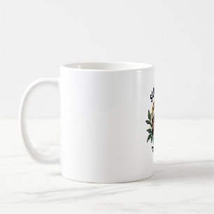 Vintage Faultier-Zitat Entspannte Natur Grafik 2 Kaffeetasse