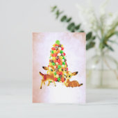 Vintage Fawns by Gumdrop Tree Postkarte (Stehend Vorderseite)