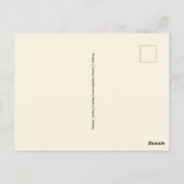 Vintage Fayetteville NC Greetings  Postkarte (Rückseite)