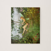 Vintage Fee auf einem Schaukelpuzzle Puzzle (Vertikal)