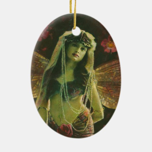 Vintage Fee Nymph Ornament (Hinten)