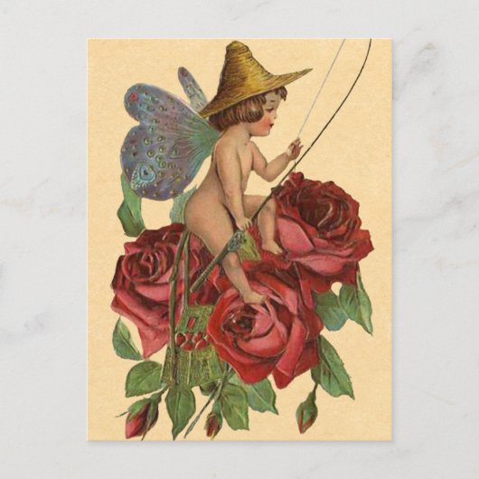 Vintage Fee Postkarte (Vorderseite)