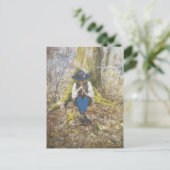 Vintage Fee Postkarte (Stehend Vorderseite)