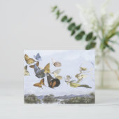 Vintage Fee Postkarte (Stehend Vorderseite)