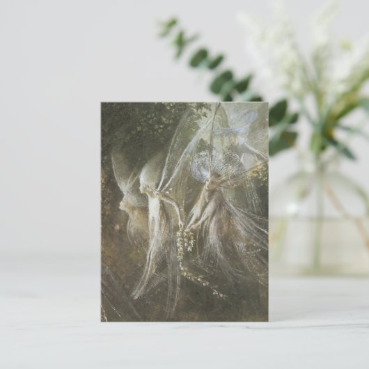 Vintage Fee Postkarte (Stehend Vorderseite)