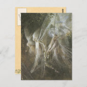 Vintage Fee Postkarte (Vorne/Hinten)