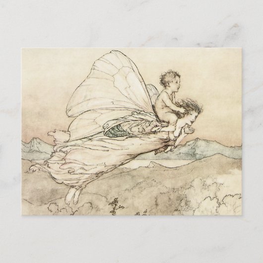 Vintage Fee Postkarte (Vorderseite)