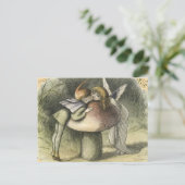 Vintage Fee Postkarte (Stehend Vorderseite)