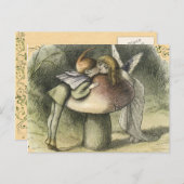 Vintage Fee Postkarte (Vorne/Hinten)