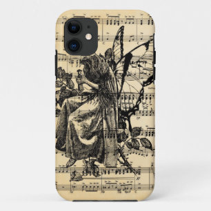 Vintage-Fee und Musik Case-Mate iPhone Hülle
