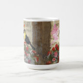 Vintage Fee- und Vogelsammlung Kaffeetasse (Mittel)