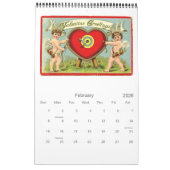 Vintage Feen Kalender (Feb 2026)