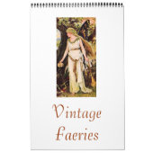 Vintage Feen Kalender (Titelbild)