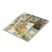 Vintage Feen und Meerjungfrauen Fliese (Seite)