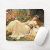 Vintage feenhafte Prinzessin Mousepad (Mit Mouse)