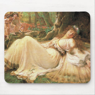 Vintage-Feenkönigin-Mauspad Mousepad