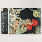 Vintage-Feenteeparty Puzzle (Horizontal)