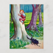 Vintage Fehlerangriff Postkarte (Vorderseite)