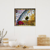 Vintage Feier: Die Flammarion-Gravur Poster (Küche)